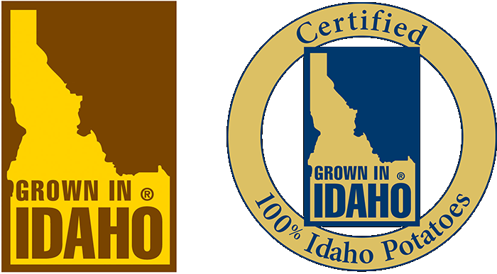 Grown in Idaho symbols